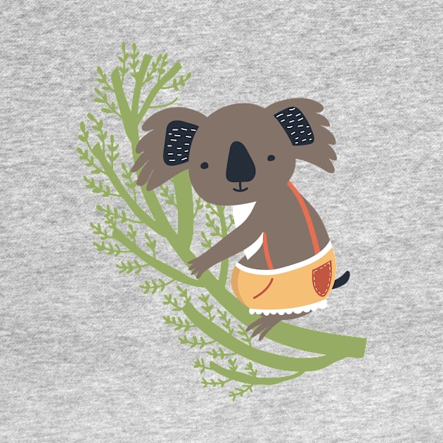 Koala Illustration by JunkyDotCom